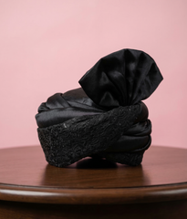 Black Sequin Plain Kulla