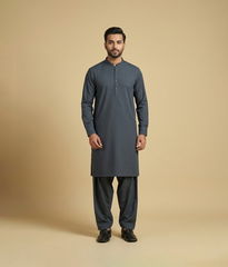 Black and Blue Special wash and wear Stitched