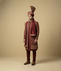 Red Gold Wedding Kulla