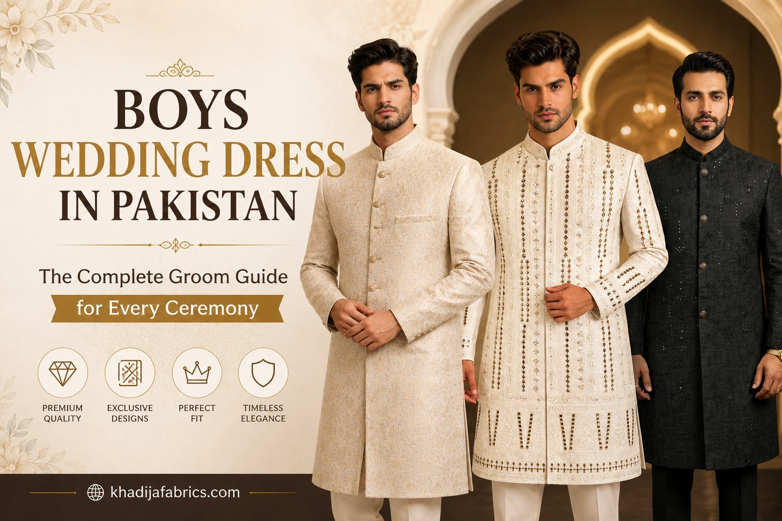 Boys Wedding Dress in Pakistan: The Complete Groom Guide for Every Ceremony
