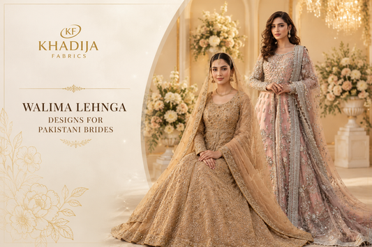 Walima Lehnga Designs for Pakistani Brides