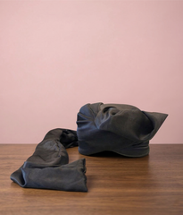Plain Black Classic Turban