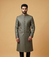 Ash Grey Jamawar Dulha House