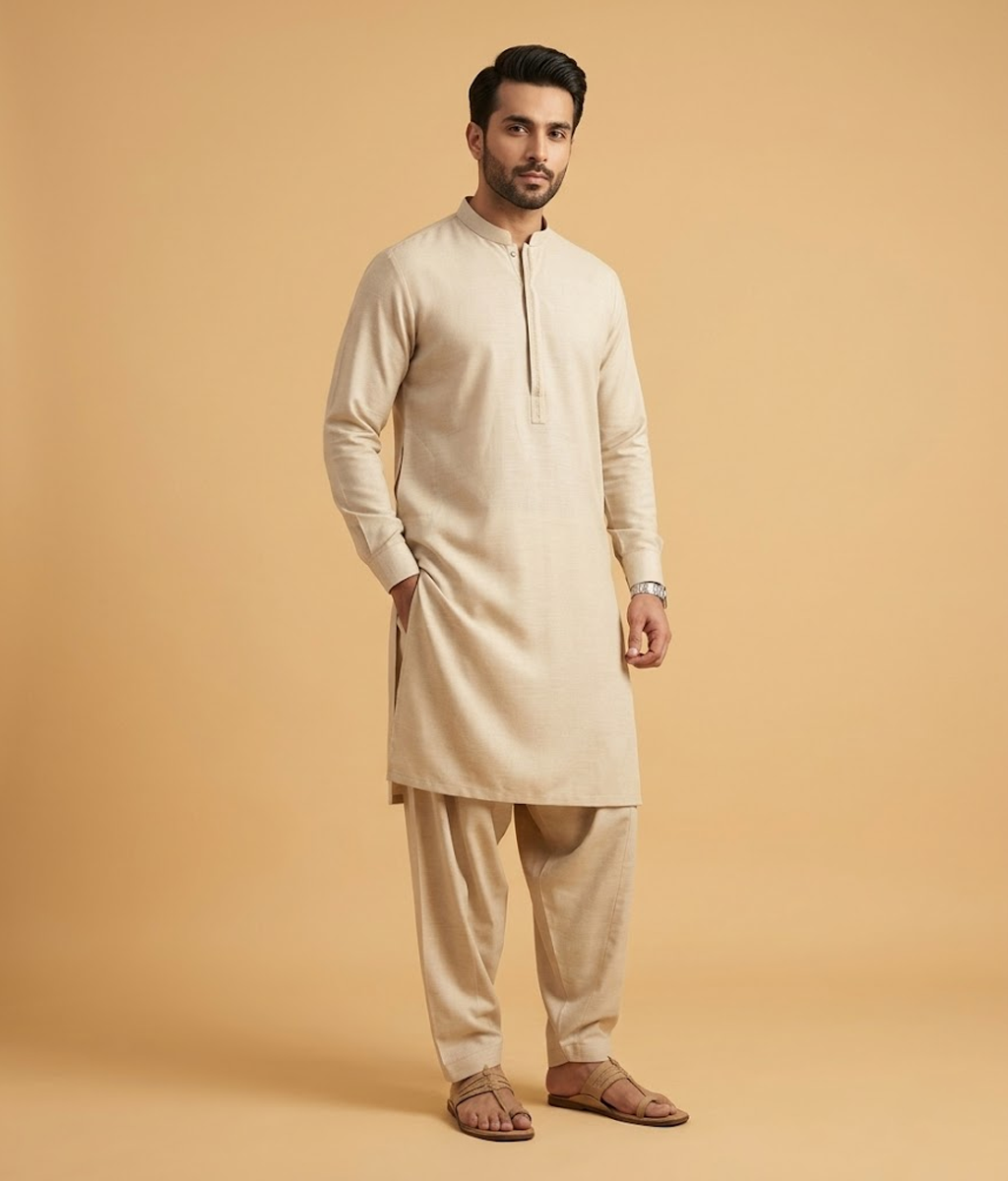 Wrinkle Free Wash and Wear Stitched
