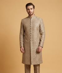 Beige Katdana Motif Dulha House