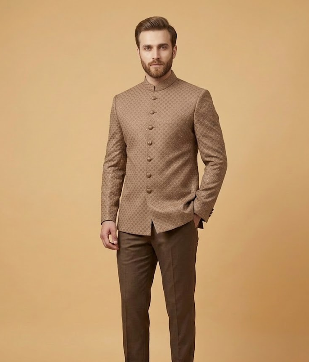 Beige Katdana Silk Dulha House