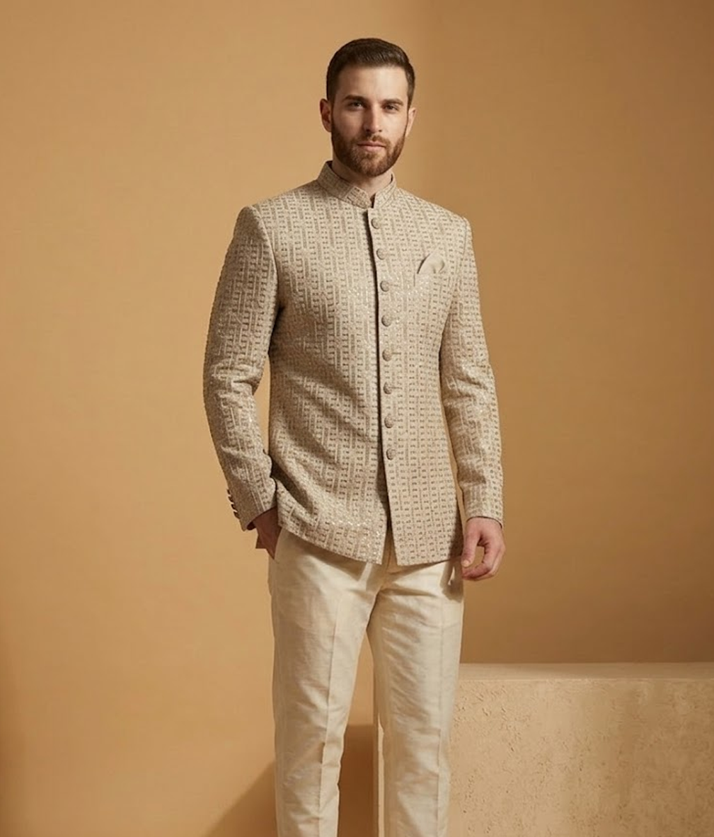 Beige Khadi Brick Dulha House