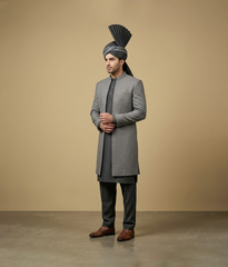 Black Embroidered Kulla