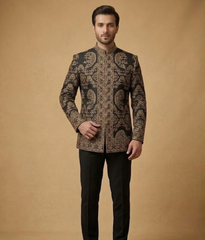 Black jamawar crest Dulha House