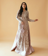 Blush Mukesh Open Gown