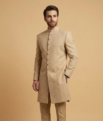 Camel Geometric Jamawar Dulha House