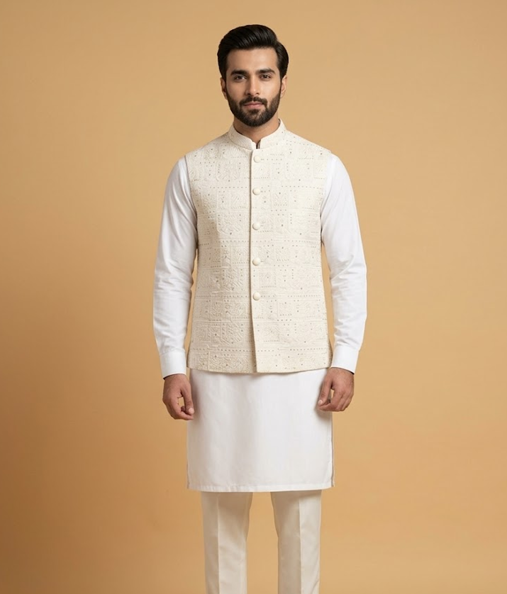 Camel Khadi Texture Dulha House