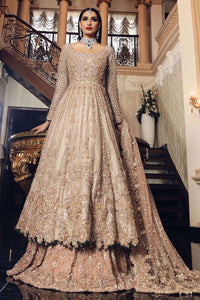Champagne Gold Mukesh Maxi