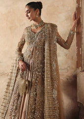 Champagne Zardozi Bridal Lehenga