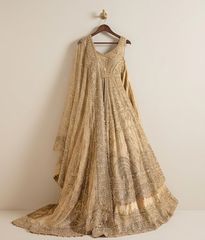 Champagne Gold Mukesh Maxi