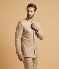 Champagne Rose Embossed Dulha House