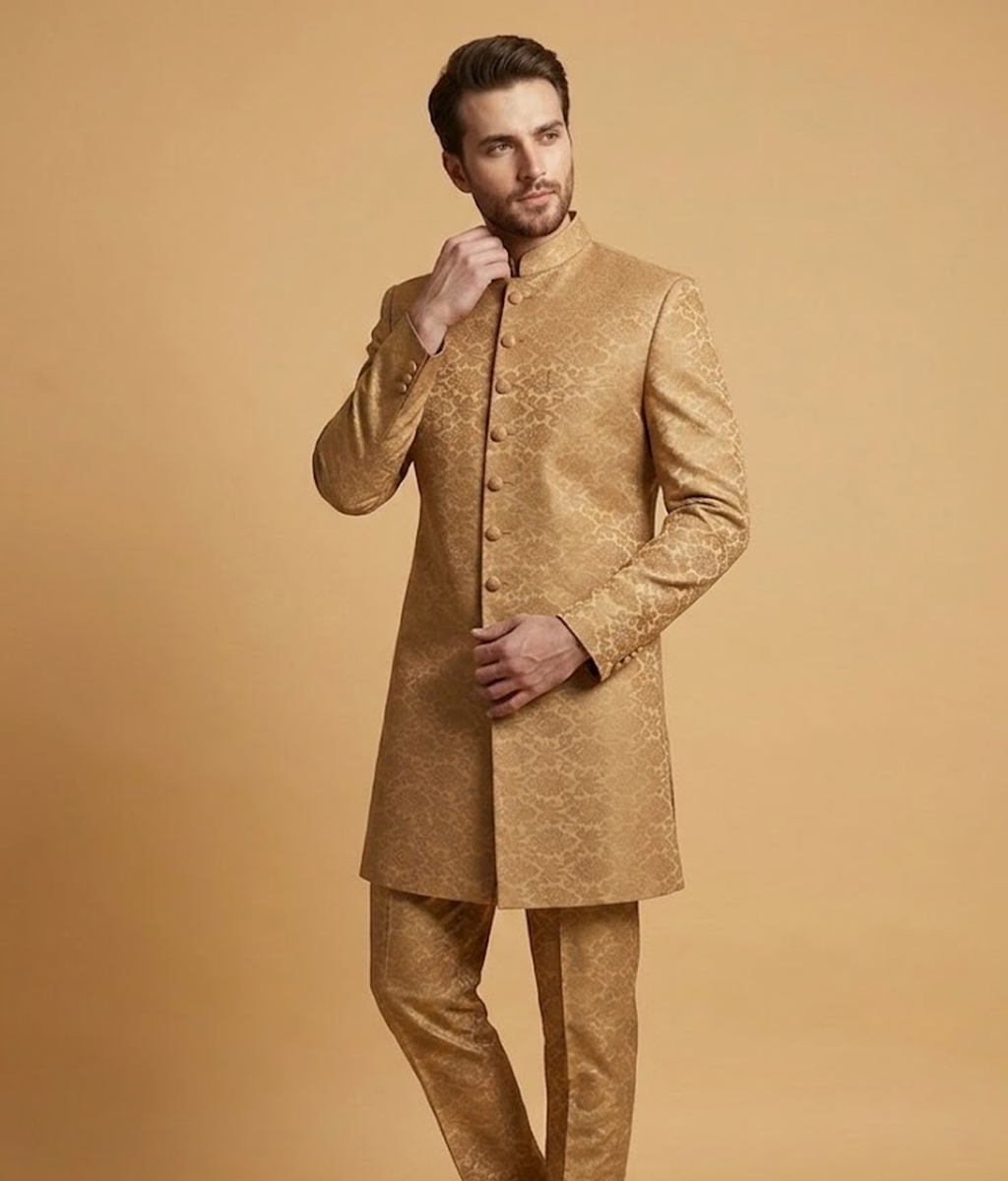 Copper Khadi Jamawar Dulha House