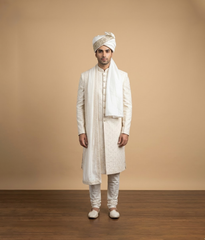 Cream Gold Pattern Kulla