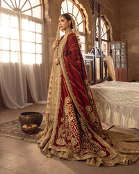 Crimson Royal Zardozi Lehenga