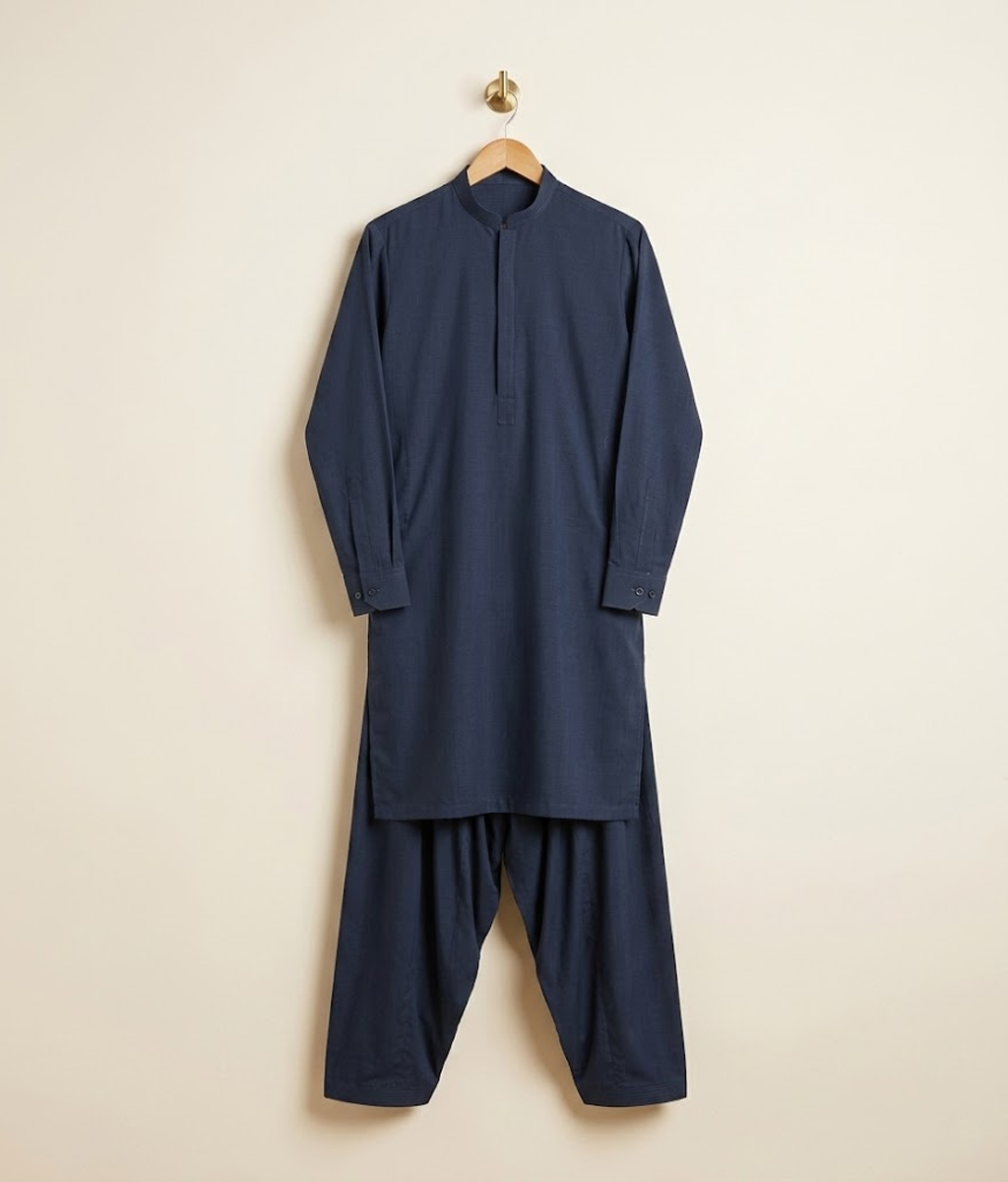 Self Lining Wash and Wear Stitched