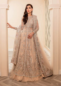 Dusty Rose Zardozi Bridal Lehenga