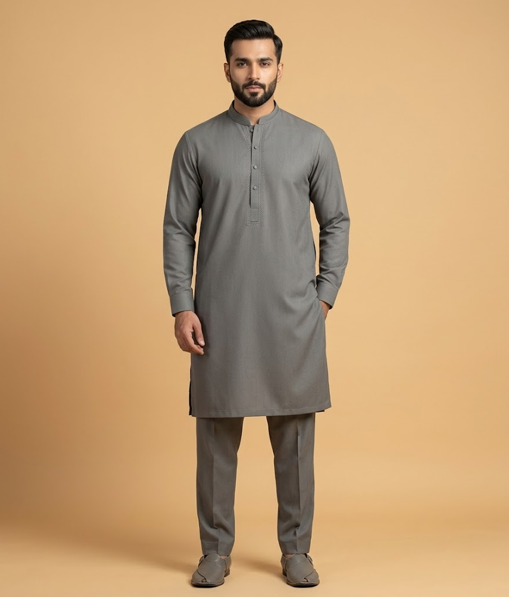 Egyption wash and wear Stitched
