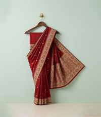 Embroidered Silk Saree