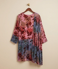 Fuchsia Palachi 2 Piece Shirt and Dupatta