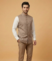 Gold Damask Brocade Dulha House