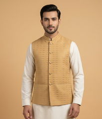 Gold Dotted Silk Dulha House