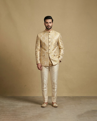Gold Dust Buttoned Prince Coat