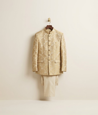 Gold Dust Buttoned Prince Coat