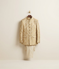Gold Dust Buttoned Prince Coat