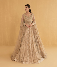 Gold Gota Bridal Pishwas