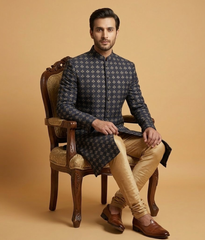 Gold Katdana Jamawar Dulha House