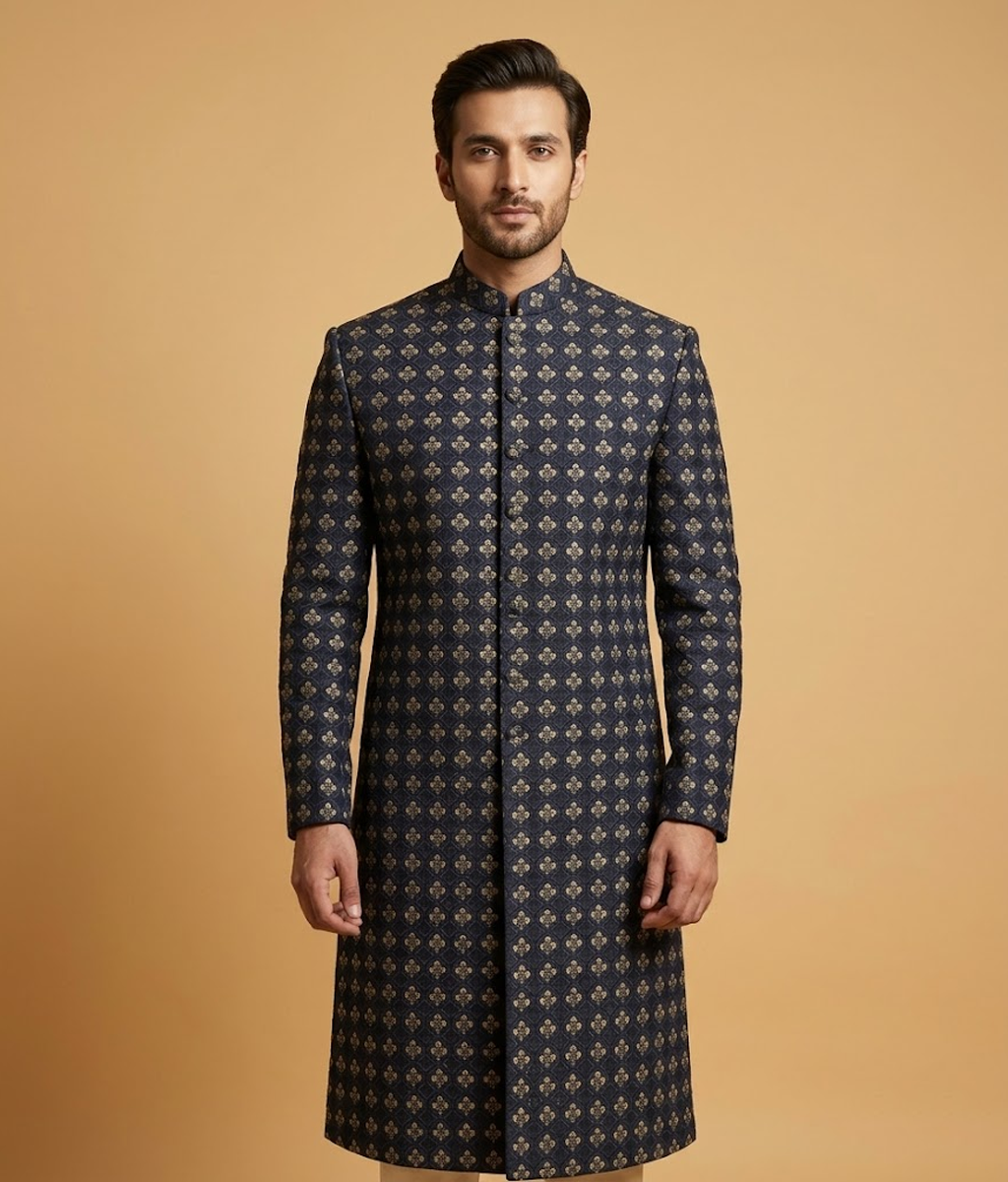 Gold Katdana Jamawar Dulha House