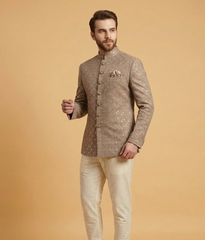 Gold Sequin Floret Dulha House