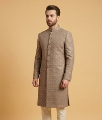 Gold Sequin Floret Dulha House