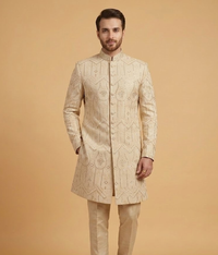 Gold Sequin Stripe Dulha House