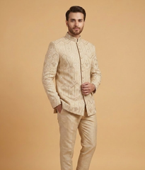 Gold Sequin Stripe Dulha House