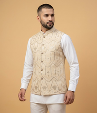 Gold Sequin Stripe Dulha House