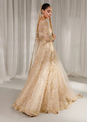 Golden Sand Zardozi & Pearl Embellished Lehnga