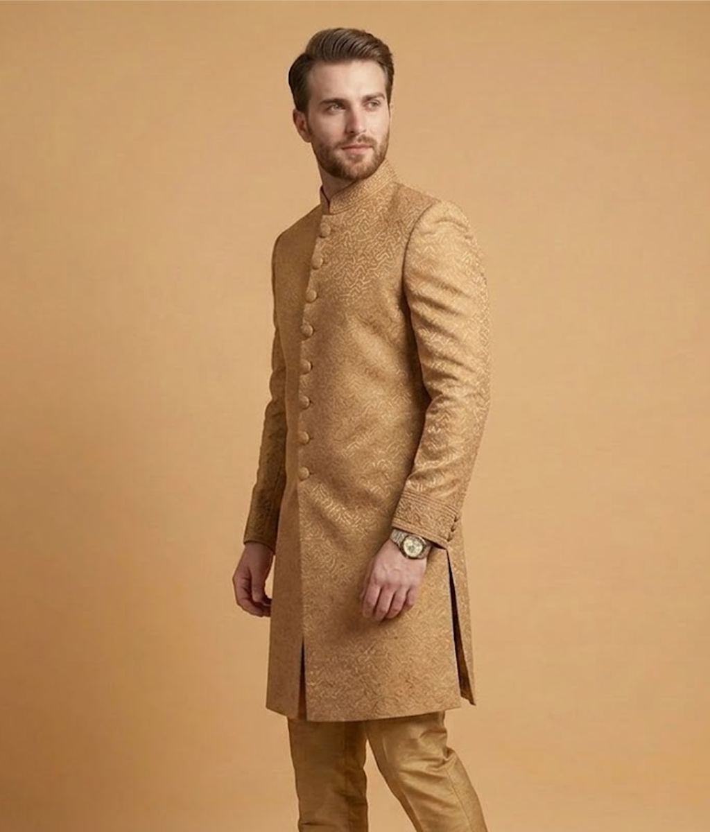 Golden Kumbal Jamawar Dulha House