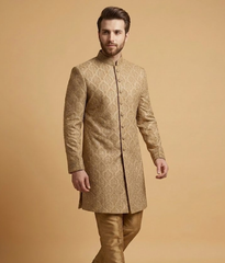 Golden Sequin Masoori Dulha House