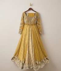 Golden Tilla Work Maxi