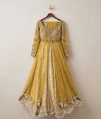 Golden Tilla Work Maxi