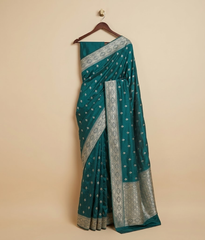 Green Butti Silk Saree