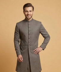 Grey Geometric Weave Dulha House