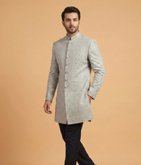 Grey Stripe Masoori Dulha House