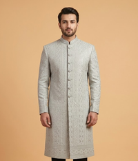 Grey Stripe Masoori Dulha House